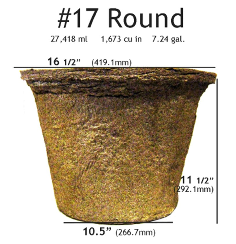 CowPot #17 Round Plantable Pot
