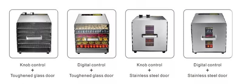 Heavybao Home Dehydrator Mini Household Dryer Fruit, Vegetable, Herb and Meat Drying Machine