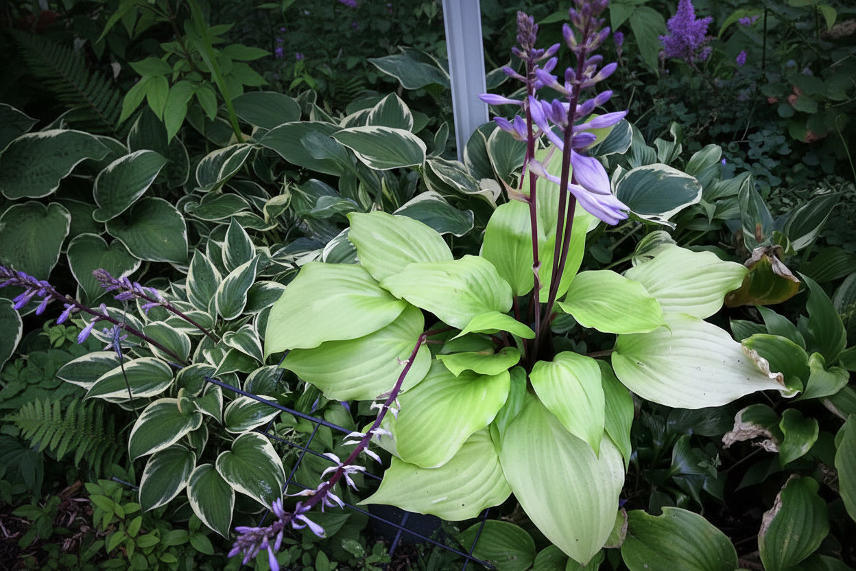 German Yellow Dragon Hosta Plants online shopping