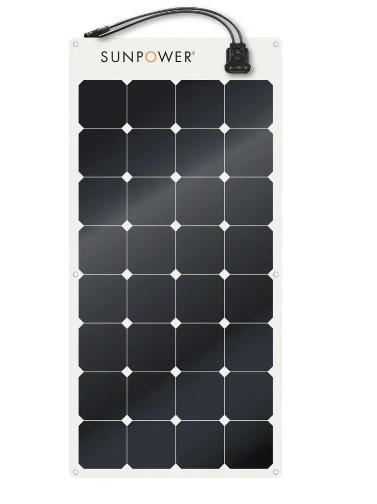 Sunpower E FLEX 100W Semi Flexible Solar Panel solar energy online shopping