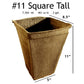 CowPot #11 Tall Square Plantable Pot