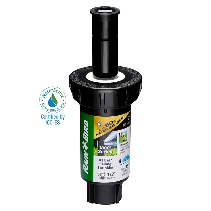 RainBird 15 Feet Range Dual Spray Heads with Pressure Regulator