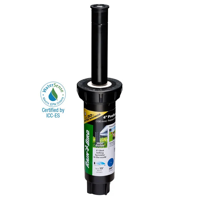 RainBird 15 Feet Range Dual Spray Heads with Pressure Regulator