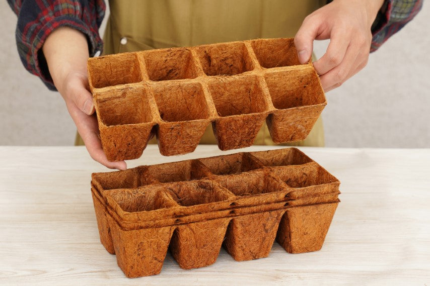 Plant Best Biodegradable Coconut Coir Sow Plugs