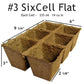 CowPot Plantable #3 Big Six Cell Seeding Tray