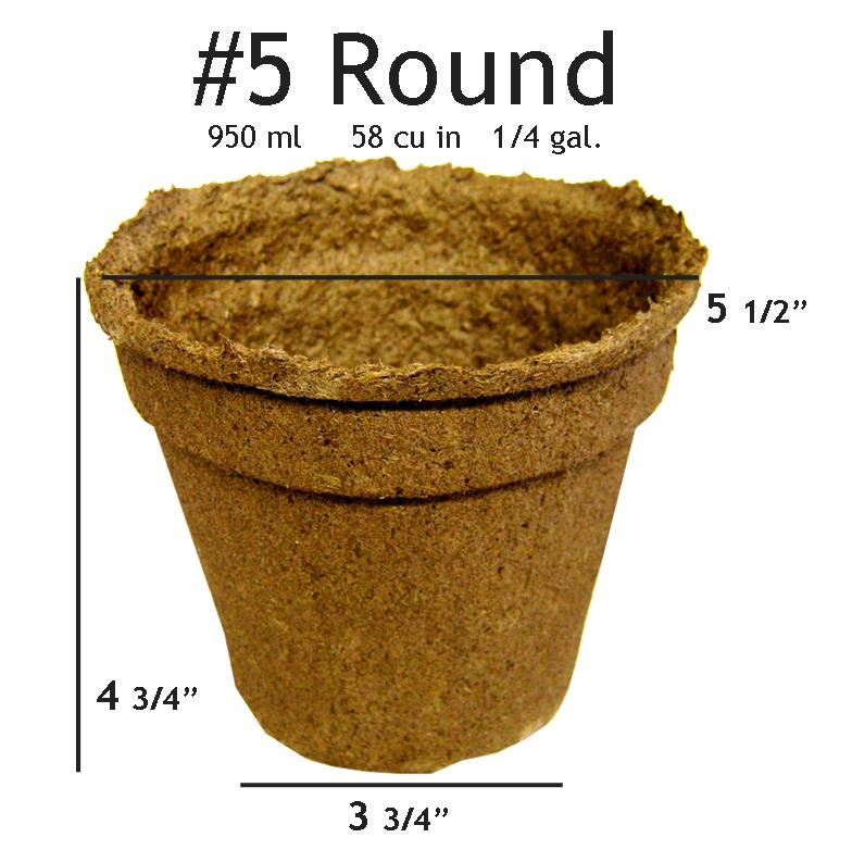 CowPot #5 Round Plantable Pot