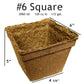 CowPot #6 Square Plantable Pot