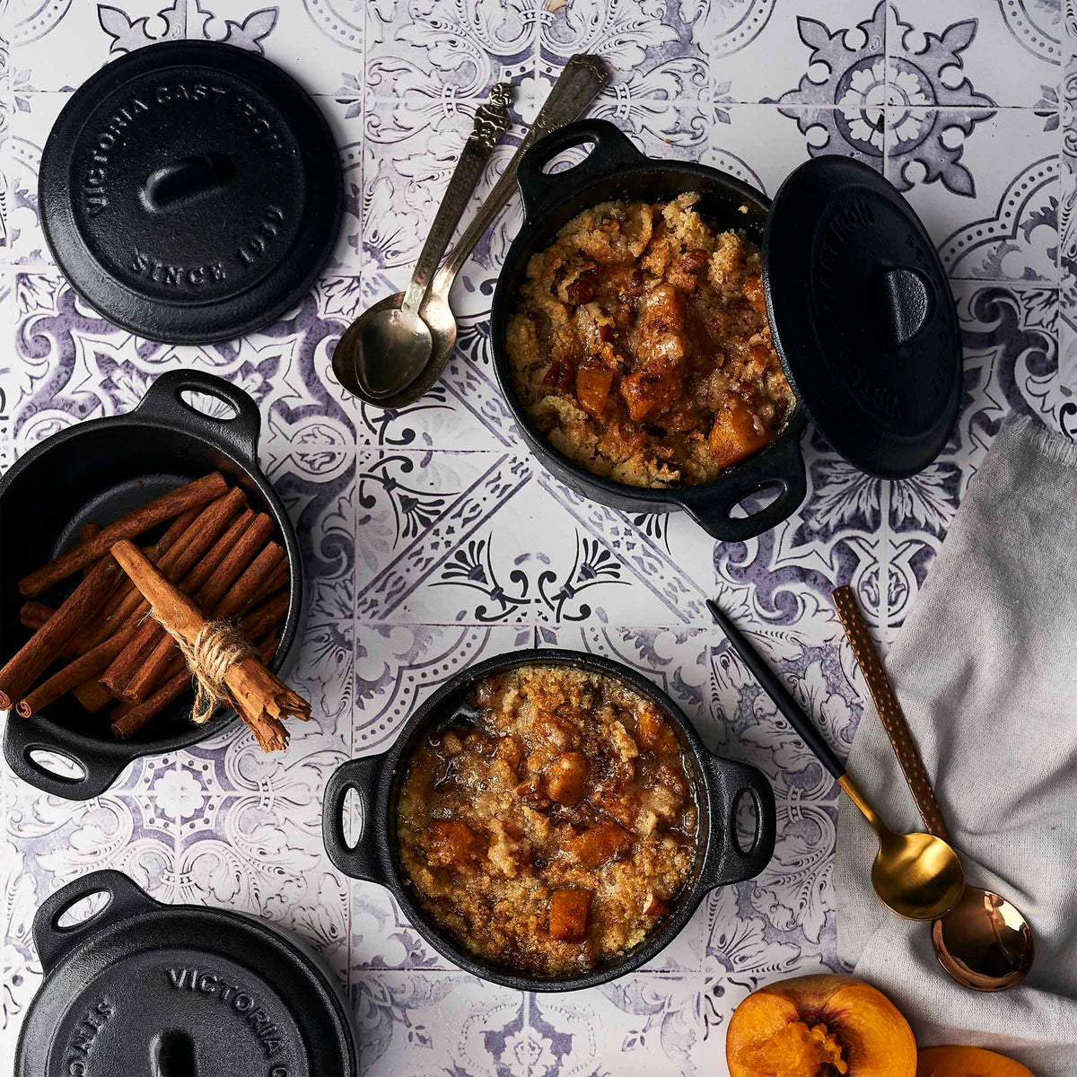 Victoria Cast Iron Mini Cocotte Barbecue grill online shopping