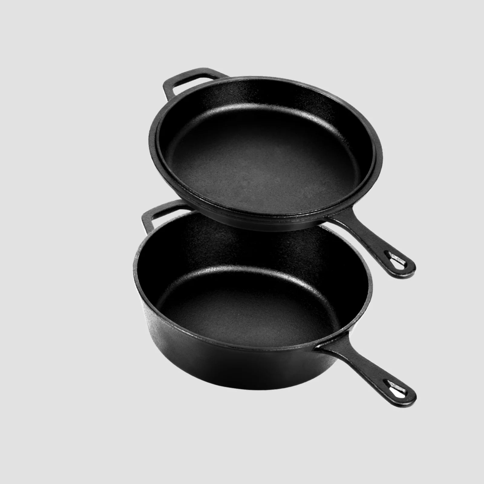 Overmont Cast Iron 3.2 qt. Combo Cooker Barbecue grill online shopping