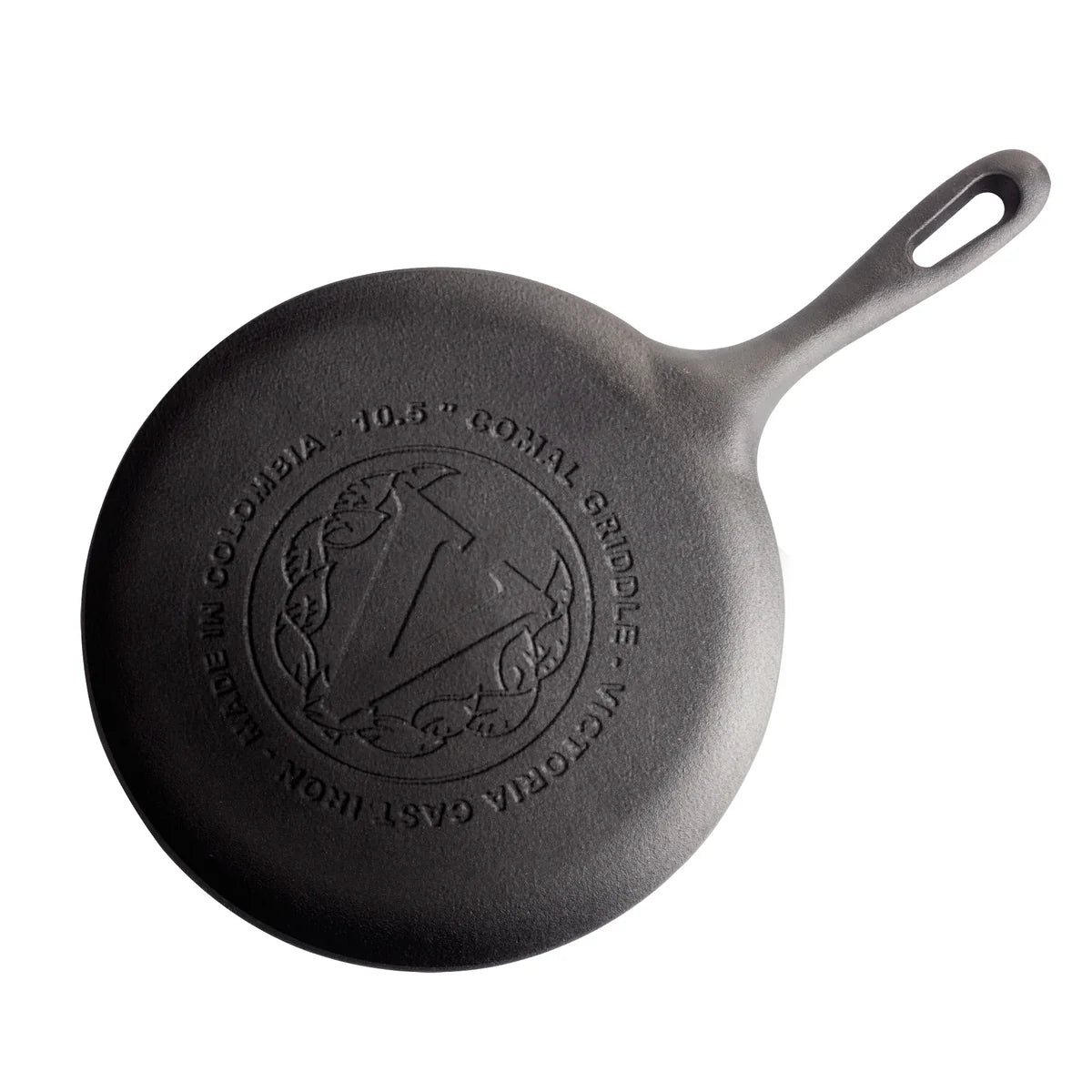 Victoria 10.5'' Cast Iron Comal Griddle and Crepe Pan Barbecue grill online shopping
