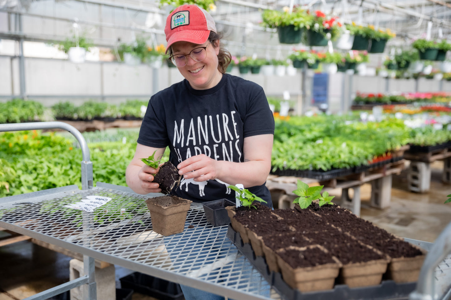 CowPot #4 Square Plantable Pot