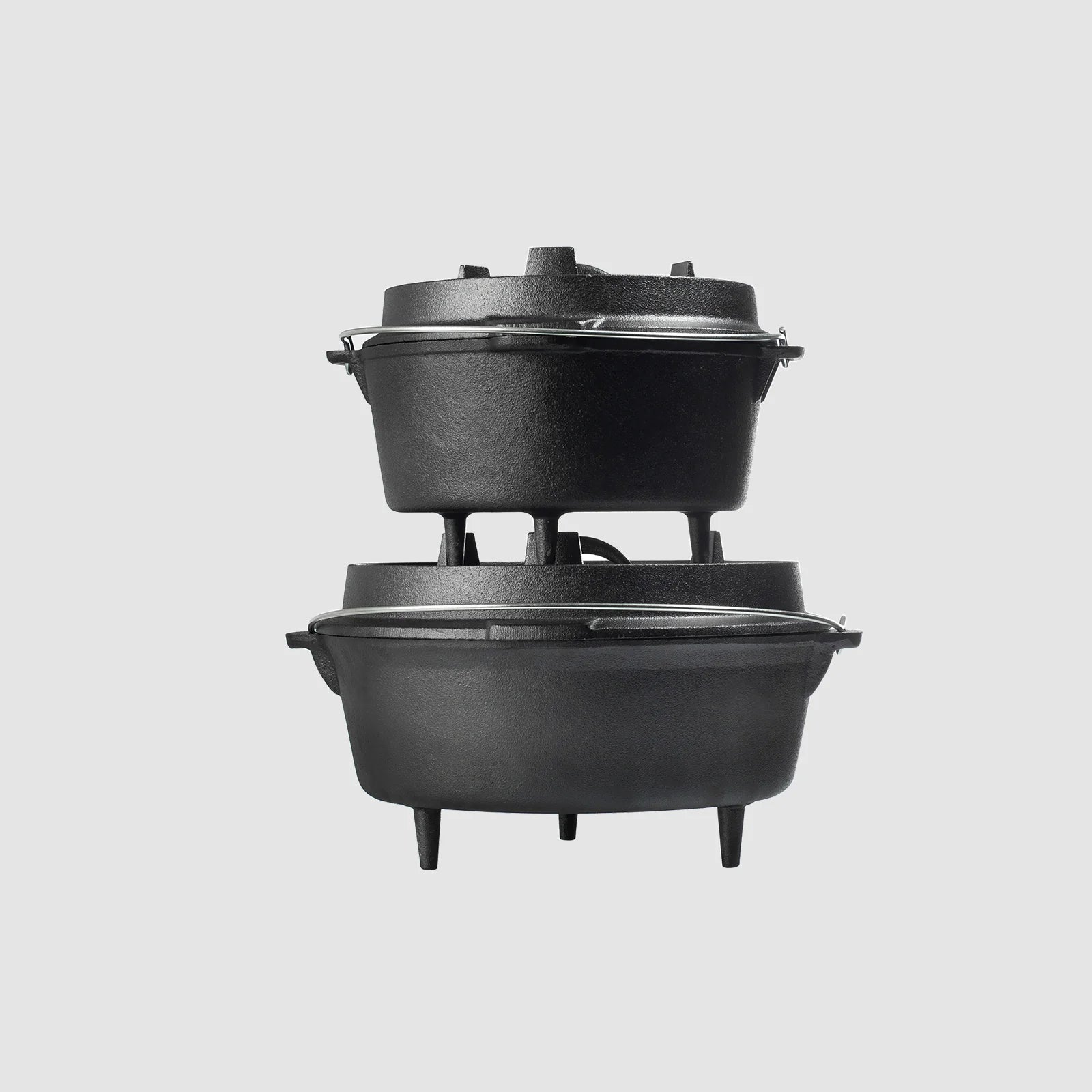 Overmont Cast Iron Camp Dutch Oven Barbecue grill online shopping