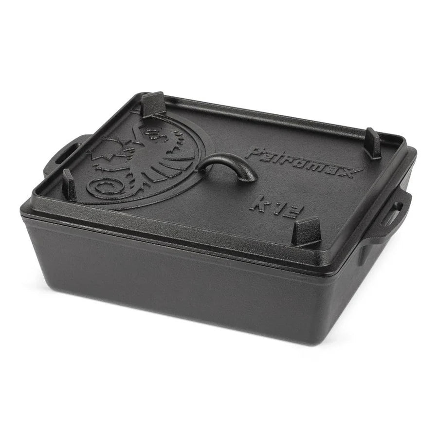 Petromax Cast Iron Loaf Pan with Lid Barbecue grill online shopping