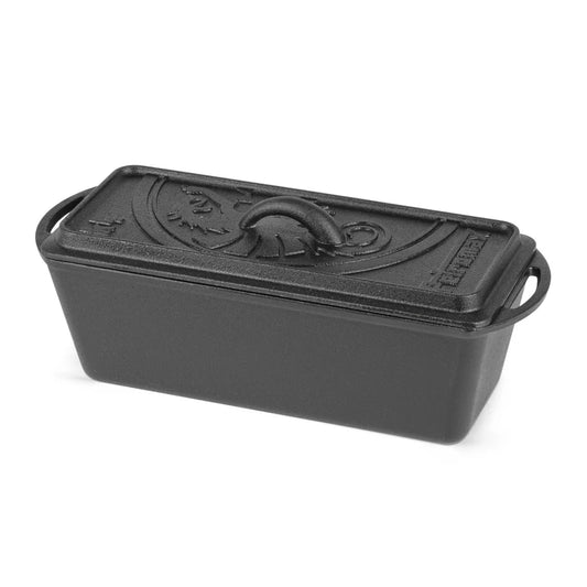 Petromax Cast Iron Loaf Pan with Lid Barbecue grill online shopping