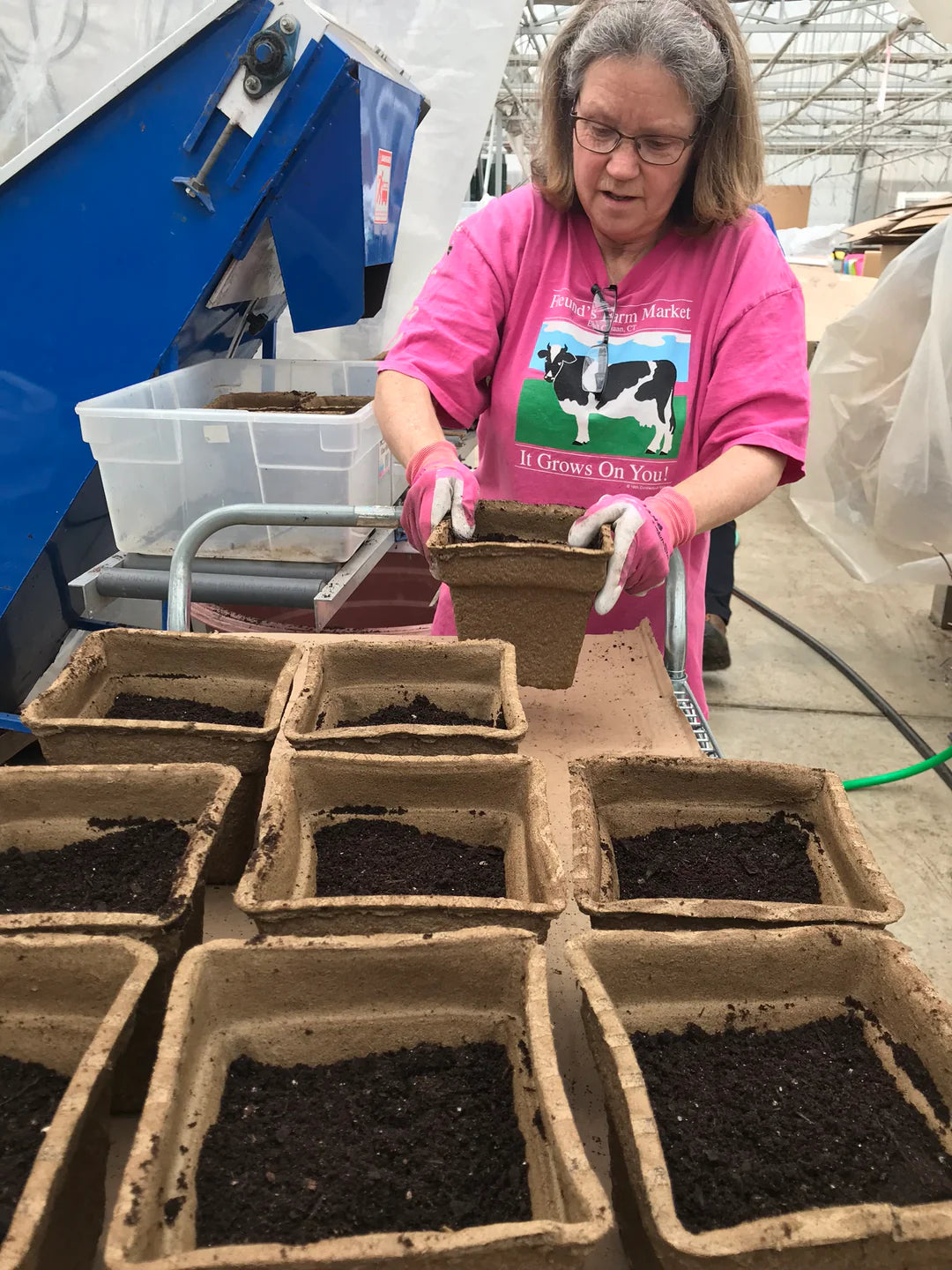 CowPot #7 Square Plantable Pot