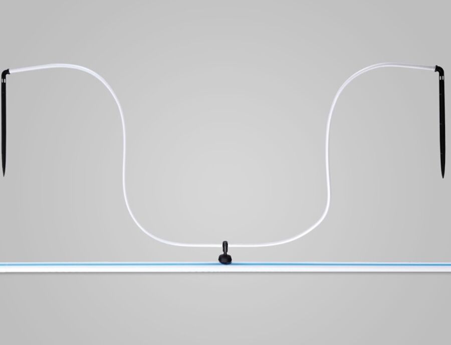 Toro Micro Distribution Blue Stripe Hose Micro Tube 4 mm