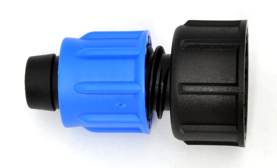 Toro Premium Drip Tape Irrigation Fittings, ProLoc™ Takeoff Female and Male Hose Adapters