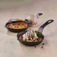 Victoria 4'' Mini Cast Iron Skillet Provoletera Barbecue grill online shopping