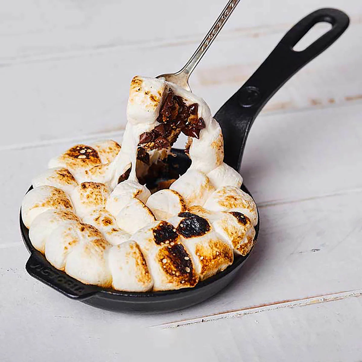 Victoria 4'' Mini Cast Iron Skillet Provoletera Barbecue grill online shopping