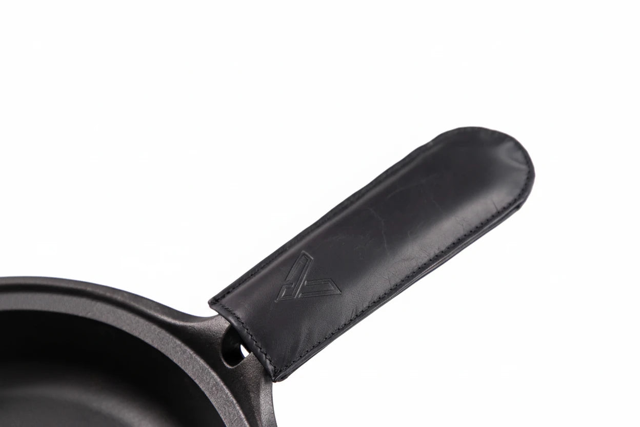 Victoria Signature Classic Cast Iron 10'' Skillet + Leather Handle Barbecue grill online shopping