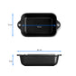 Victoria Cast Iron Mini Lasagna Pan Barbecue grill online shopping
