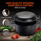 Overmont 2 in 1 Cast Iron Dutch Oven with Skillet Lid Barbecue grill online shopping