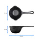 Victoria 0.5 qt. Cast Iron Small Saucepan Barbecue grill online shopping