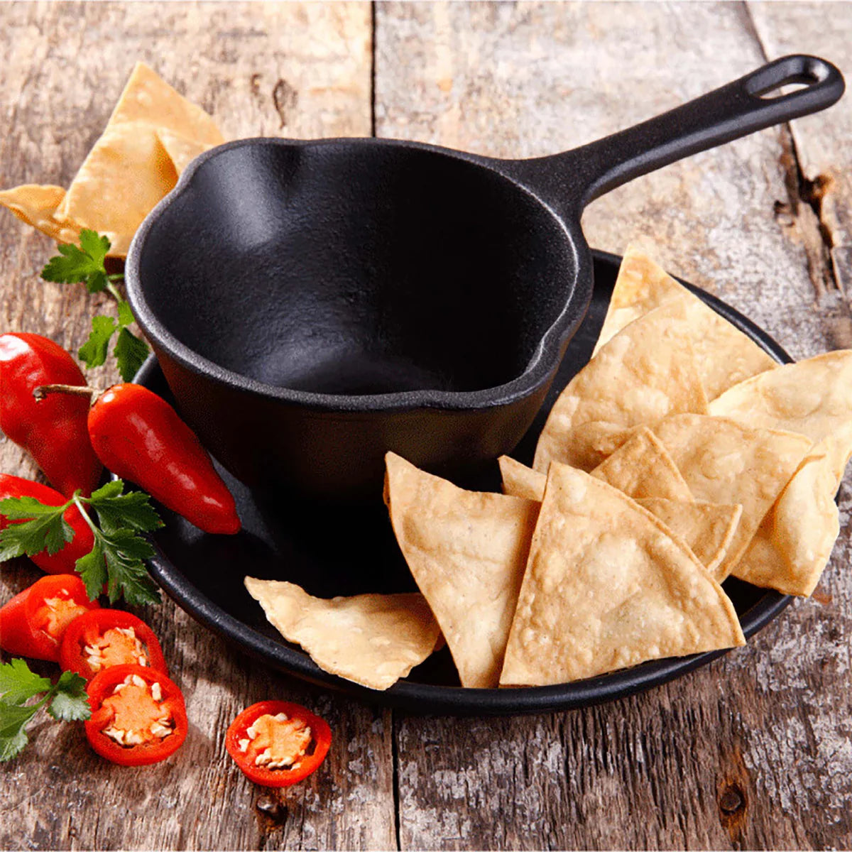 Victoria 0.5 qt. Cast Iron Small Saucepan Barbecue grill online shopping