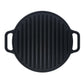 Victoria 12.5'' Round Cast Iron Reversible Grill and Griddle Barbecue grill online shopping