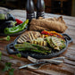 Victoria 12.5'' Round Cast Iron Reversible Grill and Griddle Barbecue grill online shopping