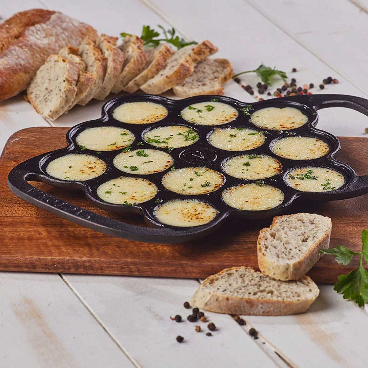 Victoria Cast Iron Poffertjes Pancake Pan Barbecue grill online shopping