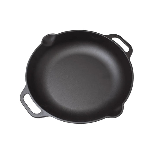 Victoria 13'' Cast Iron Skillet with Loop Handles Barbecue grill online shopping