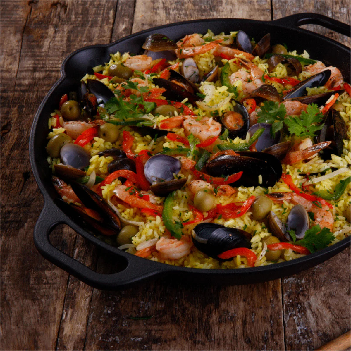Victoria 13'' Cast Iron Skillet with Loop Handles Barbecue grill online shopping