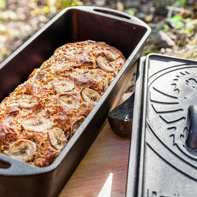 Petromax Cast Iron Loaf Pan with Lid Barbecue grill online shopping