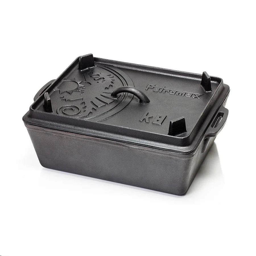 Petromax Cast Iron Loaf Pan with Lid Barbecue grill online shopping