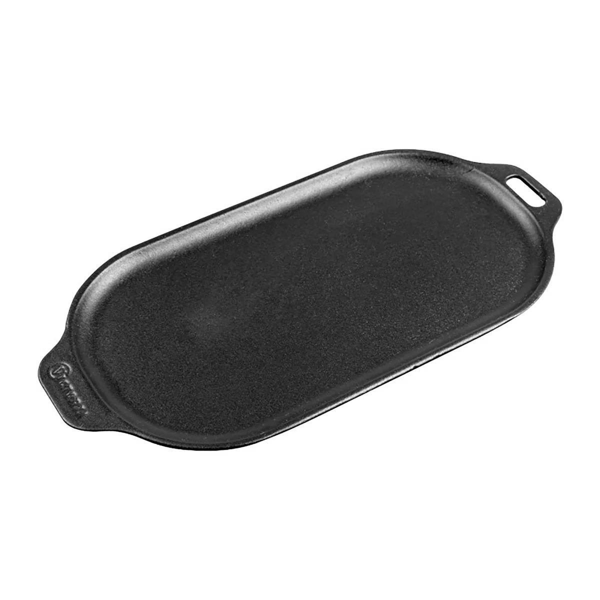 Victoria 13.5'' Cast Iron Rectangular Sizzle Pan and Serving Plate Barbecue grill online shopping