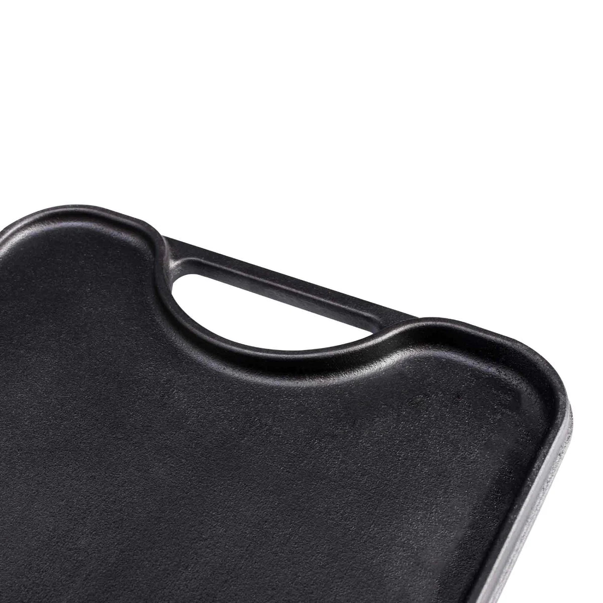 Victoria 18.5'' x 10'' Rectangular Cast Iron Reversible Griddle Barbecue grill online shopping