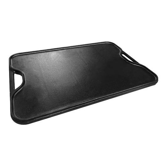 Victoria 20'' x 14'' Extra Large Rectangular Cast Iron Reversible Griddle Barbecue grill online shopping