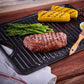 Victoria 20'' x 14'' Extra Large Rectangular Cast Iron Reversible Griddle Barbecue grill online shopping