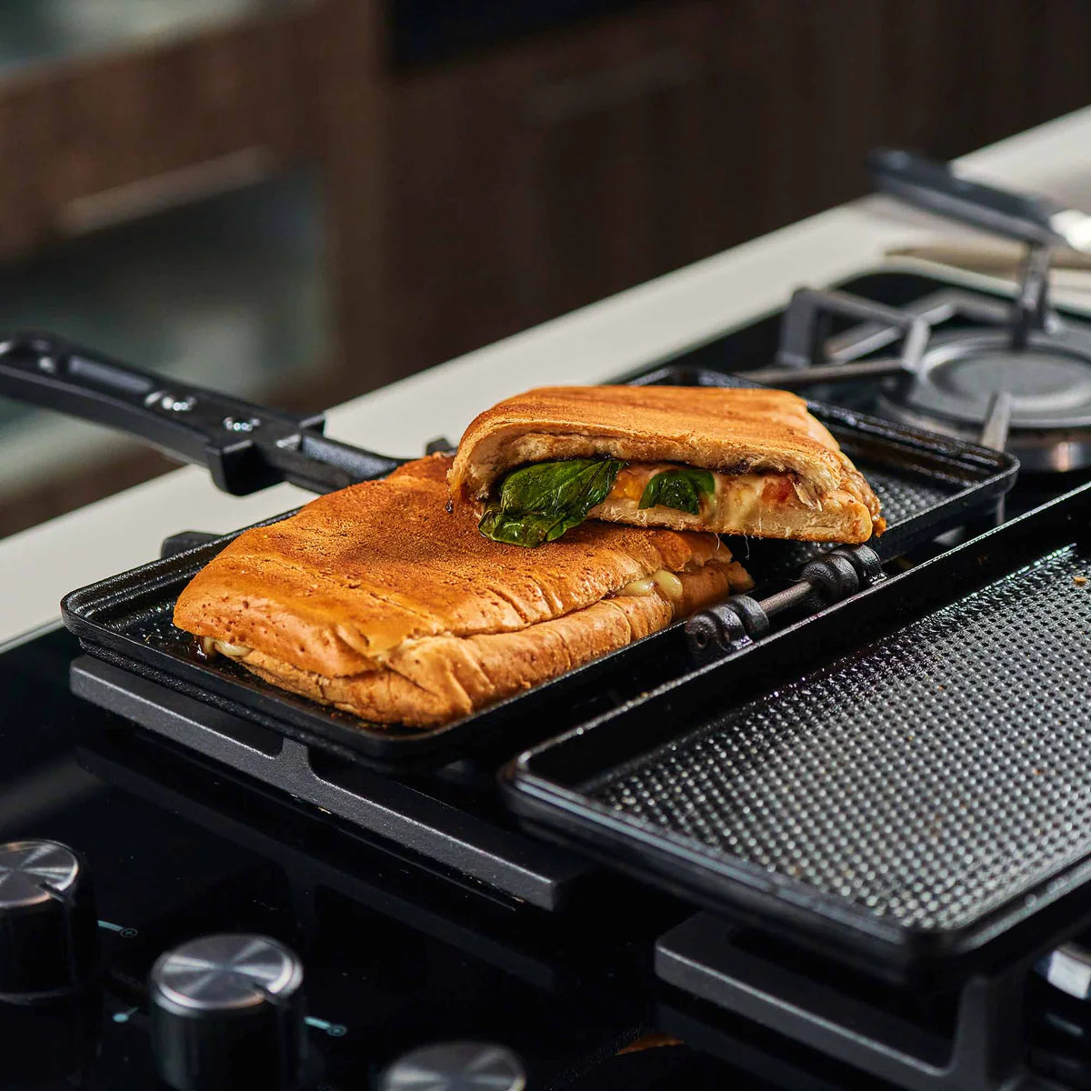 Victoria Cast Iron Sandwich Maker and Panini Press Barbecue grill online shopping