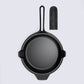 Victoria Signature Classic Cast Iron 12'' Skillet + Leather Handle Barbecue grill online shopping