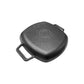 Victoria 10'' Cast Iron Square Grill Pan with Double Loop Handles Barbecue grill online shopping