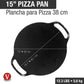 Victoria 15'' Cast Iron Pizza Pan and Comal with Dual Handles Barbecue grill online shopping
