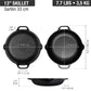 Victoria 13'' Cast Iron Skillet with Loop Handles Barbecue grill online shopping
