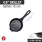 Victoria 4'' Mini Cast Iron Skillet Provoletera Barbecue grill online shopping