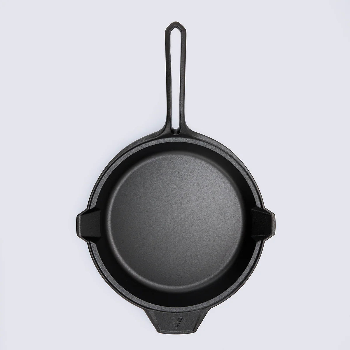 Victoria Signature Classic Cast Iron 12'' Skillet + Leather Handle Barbecue grill online shopping