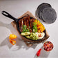 Victoria Oval Fajita Cast Iron Skillet Barbecue grill online shopping