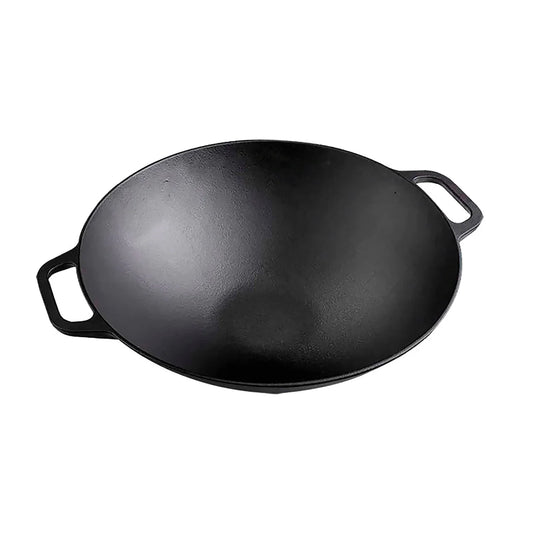 Victoria 14'' Cast Iron Wok Barbecue grill online shopping