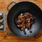 Victoria 14'' Cast Iron Wok Barbecue grill online shopping