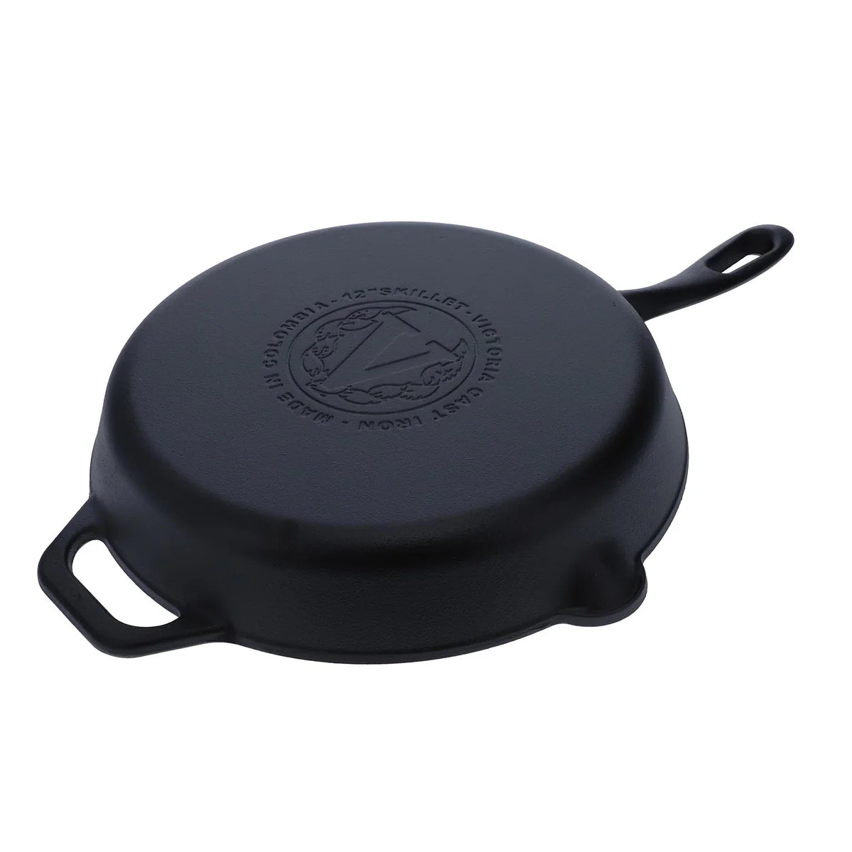 Victoria 12'' Cast Iron Skillet Barbecue grill online shopping